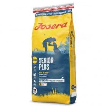 JOSERA Senior Plus, XS-XL, Pasăre și Somon, hrană uscată câini senior, 15kg