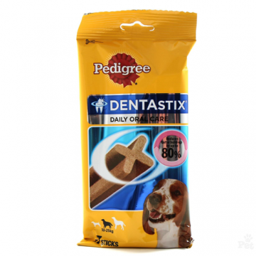 Pedigree Dentastix Talie Mediu 7 buc, 180g la reducere