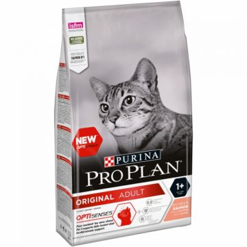 Purina PRO PLAN ORIGINAL ADULT OPTISENSES cu Somon 1.5 kg la reducere