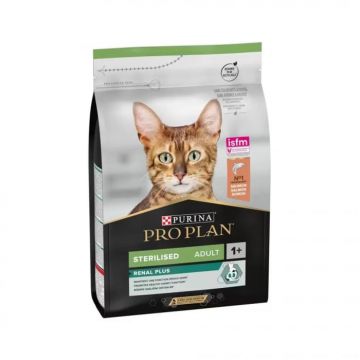 Purina PRO PLAN Pisica STERILISED OPTIRENAL cu Somon 1.5 kg