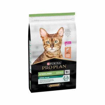 Purina PRO PLAN Pisica STERILISED OPTIRENAL cu Somon 10 kg la reducere