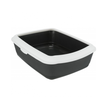 TRIXIE Classic litiera pentru pisici gri inchis/alb 37x15x47 cm