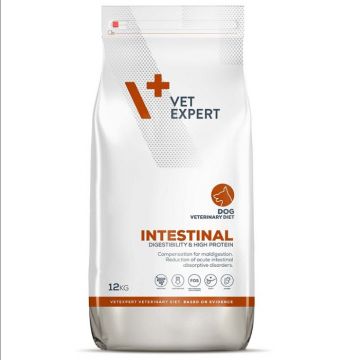 4T DIETA VETERINARA INTESTINAL DOG 12 KG la reducere