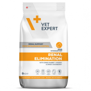 4T Dieta Veterinara Renal Elimination Dog, Vetexpert, 8 Kg