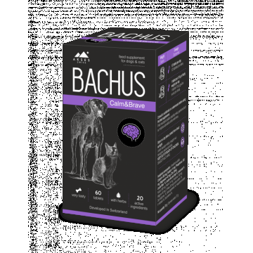 Bachus CalmBrave, 60 tablete ieftin