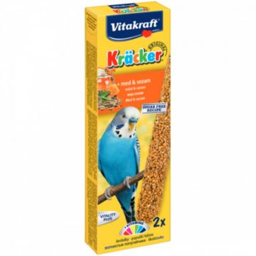 Baton pentru perusi Vitakraft Kracker Miere 60 gr