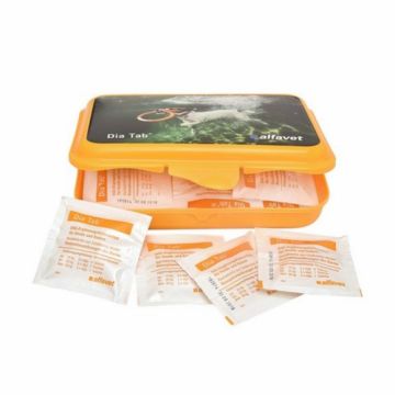 DIA-TAB ameliorarea tulburarilor gastro-intestinale, ALFAVET, 20 tablete