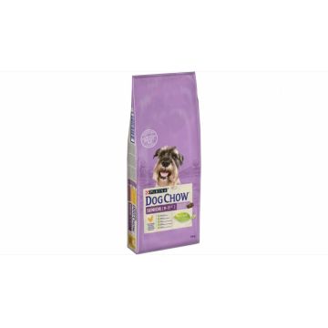 Dog Chow Senior cu Pui 14 kg la reducere