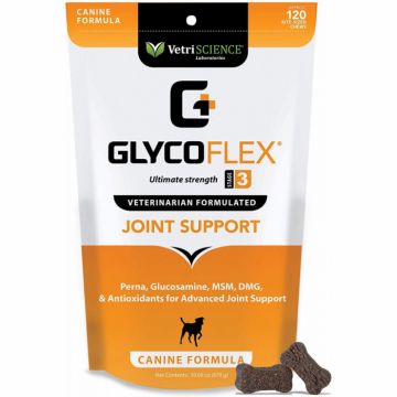 Glyco Flex III Bite-sized Chews, VetriSCIENCE - 120tb