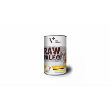 Hrana umeda, RAW PALEO, adult, carne de Curcan, 400 g