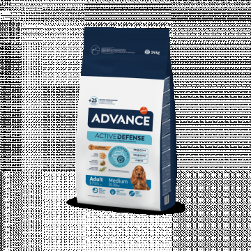 Hrana uscata pentru caini, Advance Medium Adult, sac 14 Kg