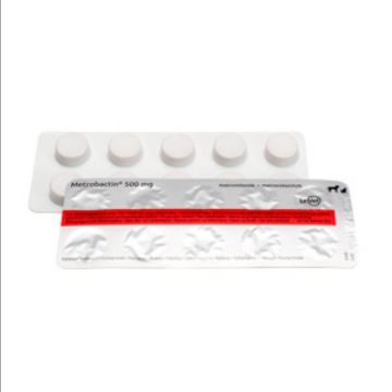 Metrobactin 500 mg, 2 x 10 comprimate