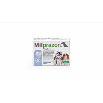 Milprazon Dog 2.5 25 mg ( 5 kg), 1 tableta