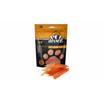 Pet s Dessert Soft Chicken Slice, 80 g