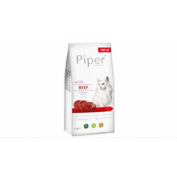 Piper Adult Cat hrana uscata, vita, 3 kg la reducere