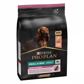 Pro Plan Optiderma Adult Small  Mini Sensitive Somon, 3 kg