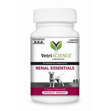 Renal Essentials for Dogs VetriScience - 45 tablete ieftina