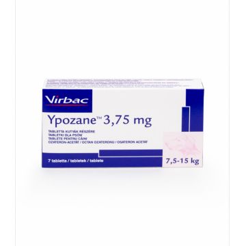 Ypozane 3.75 mg 7,5-15 kg, 7 tablete