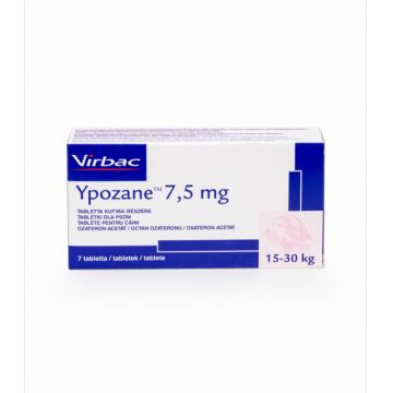 Ypozane 7.5 mg 15-30 kg, 7 tablete