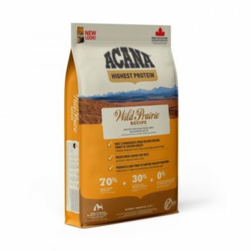 Acana Wild Prairie Dog, hrana uscata fara cereale, 11,4 kg