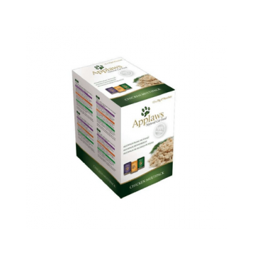 APPLAWS Cat Pouch Multipack Chicken Selection 48x70g