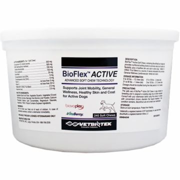 BIOFLEX active, VetBiotek, 240 tablete la reducere