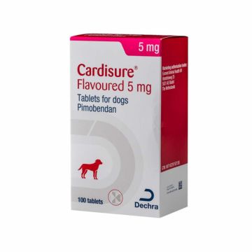 CARDISURE 5 MG 100 TB PALATABILE la reducere