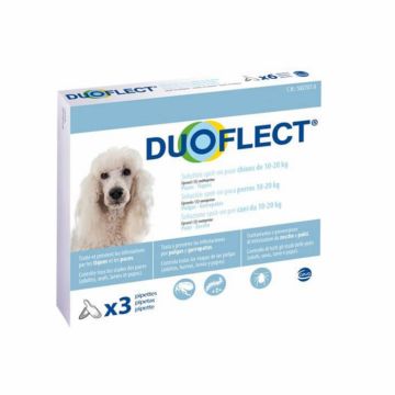 DUOFLECT, solutie antiparazitara spot-on pentru caini 10-20 kg - 3 pipete ieftina