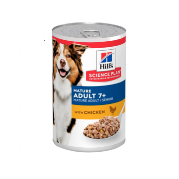HILL'S Science Plan Canine Mature Adult Chicken 370 g Conserva pentru caini maturi si seniori, cu pui