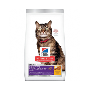 HILL'S Science Plan Cat Adult Dry Chicken Sensitive 7 kg