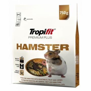 Hrana Premium pentru hamsteri, Tropifit Premium Plus Hamster , 750 g de firma originala