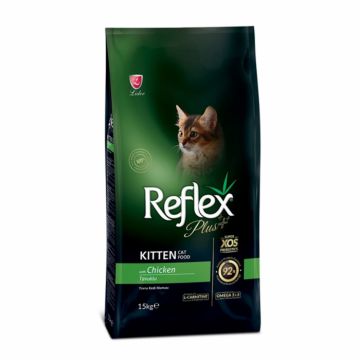 Hrana Uscata Reflex Pisica Kitten Cu Pui 15Kg ieftina