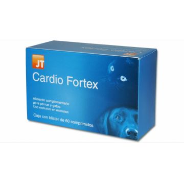 JT- CARDIO FORTEX pentru caini si pisici, 60 TABLETE
