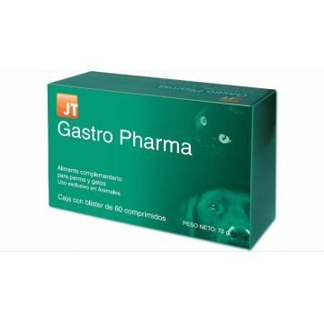 JT - GASTRO PHARMA pentru caini si pisici, 60 TABLETE la reducere