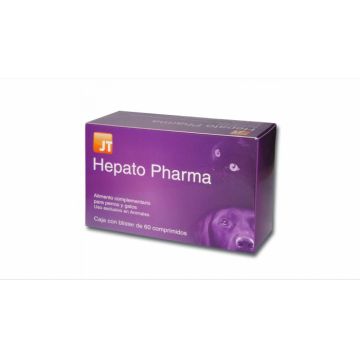 JT- HEPATO PHARMA pentru caini si pisici, 60 TABLETE