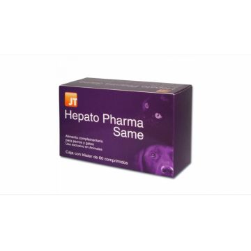 JT - HEPATO PHARMA SAME pentru caini si pisici, 60 TABLETE-delistat la reducere