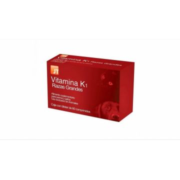 JT- VITAMIN K1 LARGE BREED pentru caini si pisici, 60 TABLETE - delistat ieftina