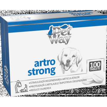 Petway artro strong - 100 tablete la reducere