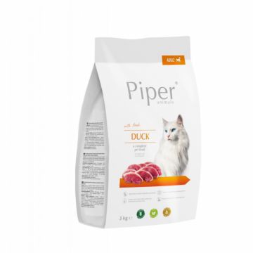 Piper Adult Cat hrana uscata, rata, 3 kg la reducere