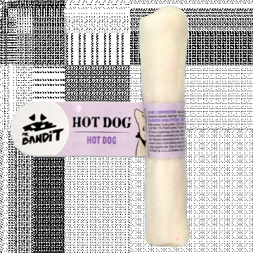 Recompense pentru caini Mr. Bandit Hot Dog, piele de vita - 12 cm