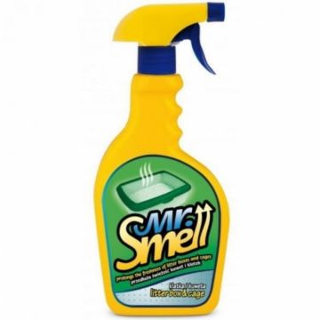 Solutie curatare pete animale, Mr. Smell, Cusca prelungeste prospetimea asternutului, Litiera 500 ml ieftin