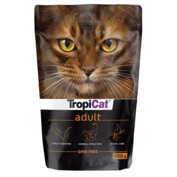 TROPICAT adult, Hrana uscata pentru pisici adulte 400 g la reducere