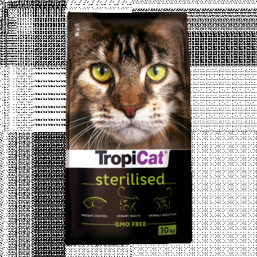 TROPICAT adult, Hrana uscata pentru pisici sterilizate , 10 kg la reducere