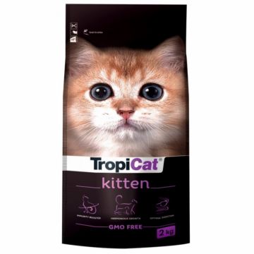 TROPICAT KITTEN, Hrana uscata pentru pisici junior , 2 kg la reducere