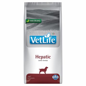 Vet Life Farmina, Hepatic caine, 12 kg