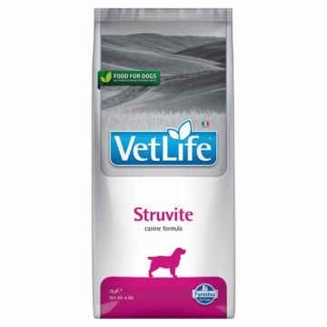 Vet Life Farmina, Struvite caine, 2 kg