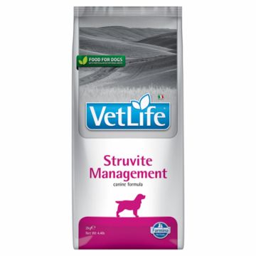 Vet Life Farmina, Struvite Management caine, 2 kg