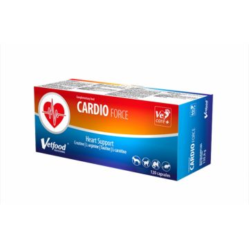 VetFood, CardioForce - 120 capsule ieftina