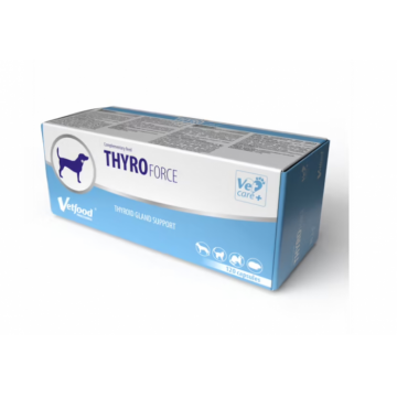 VetFood ThyroForce, 120 capsule la reducere