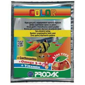 Hrana pentru pesti Prodac Color 12 g